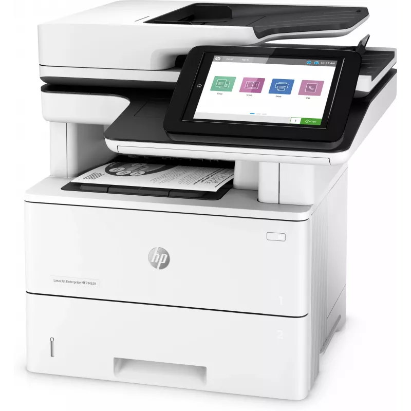 HP LaserJet Enterprise MFP M528dn, laser, impressão mono, 1200 x 1200 DPI, A4, impressão direta, preto, branco