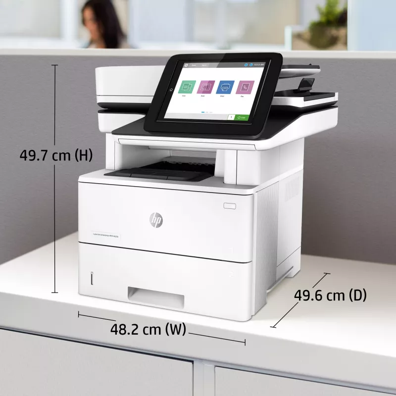 HP LaserJet Enterprise MFP M528dn, laser, impressão mono, 1200 x 1200 DPI, A4, impressão direta, preto, branco