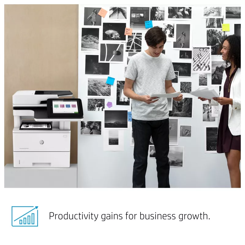 HP LaserJet Enterprise MFP M528dn, laser, impressão mono, 1200 x 1200 DPI, A4, impressão direta, preto, branco