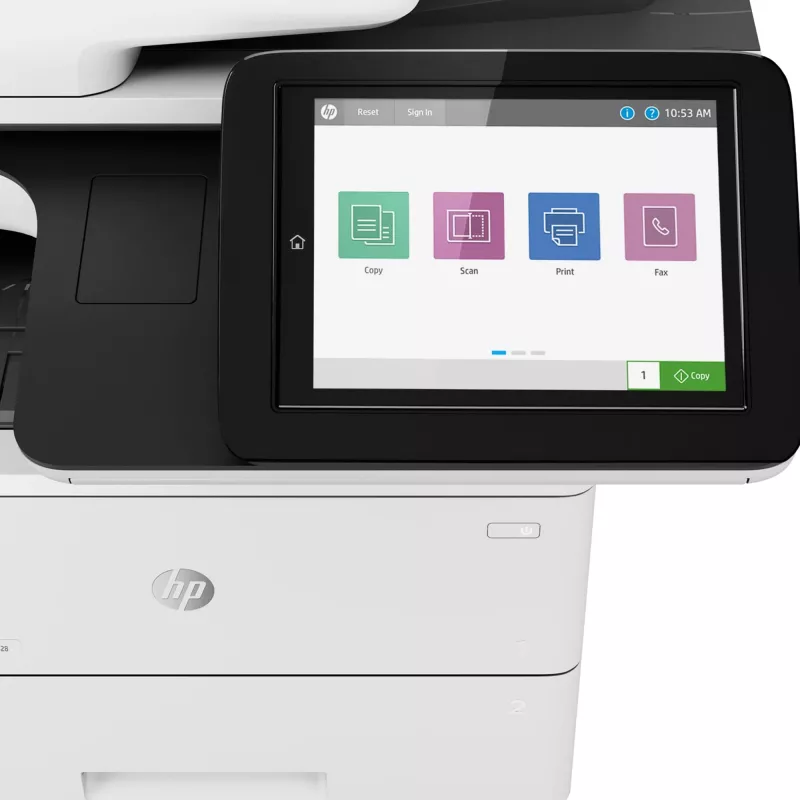 HP LaserJet Enterprise MFP M528dn, laser, impressão mono, 1200 x 1200 DPI, A4, impressão direta, preto, branco