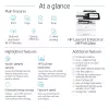 HP LaserJet Enterprise MFP M528dn, laser, impressão mono, 1200 x 1200 DPI, A4, impressão direta, preto, branco