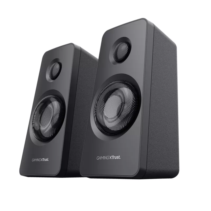 Conjunto de altifalantes Trust GXT 629 Tytan 60 W universal preto 2.1 canais 15 W