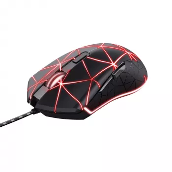 Rato gaming Trust GXT 133 Locx para destro USB Type-A ótico 4000 DPI
