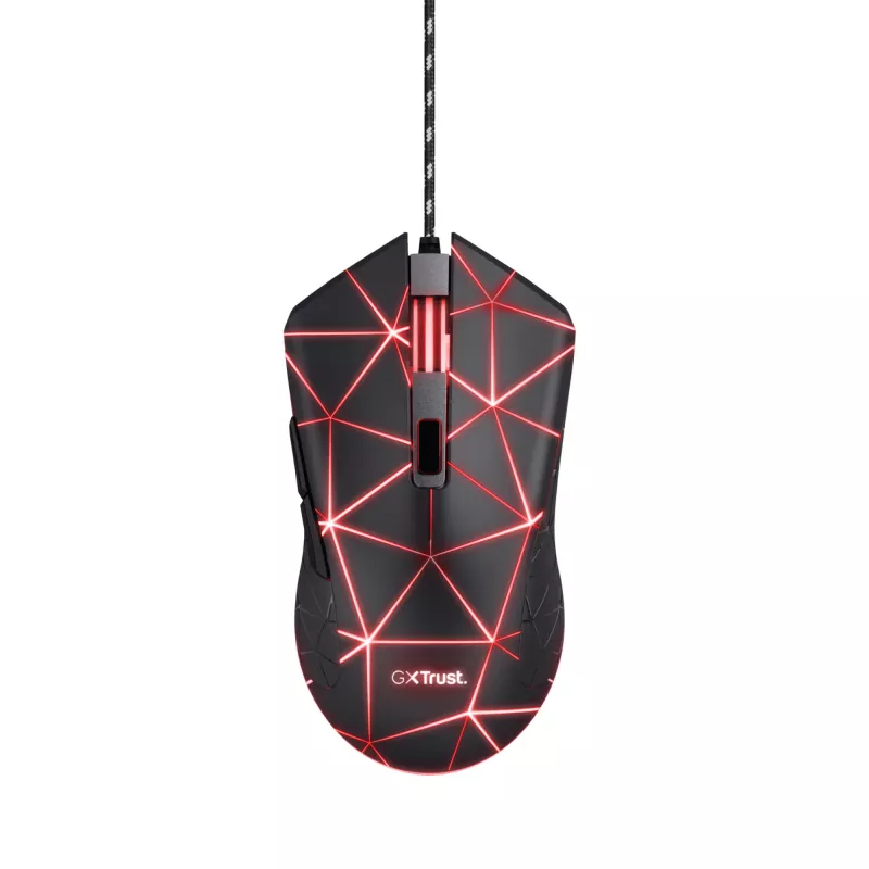 Rato gaming Trust GXT 133 Locx para destro USB Type-A ótico 4000 DPI