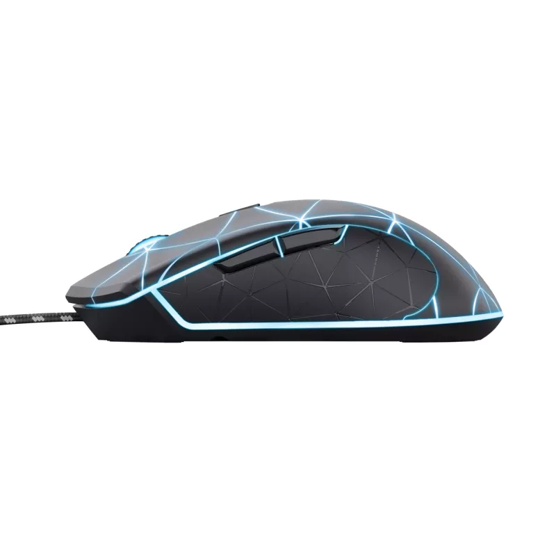 Rato gaming Trust GXT 133 Locx para destro USB Type-A ótico 4000 DPI