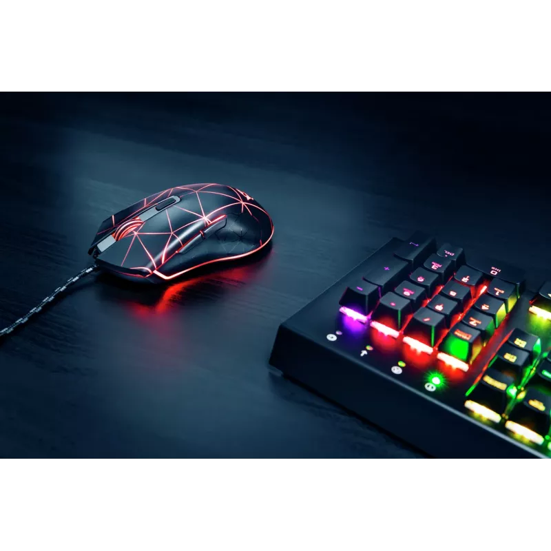 Rato gaming Trust GXT 133 Locx para destro USB Type-A ótico 4000 DPI