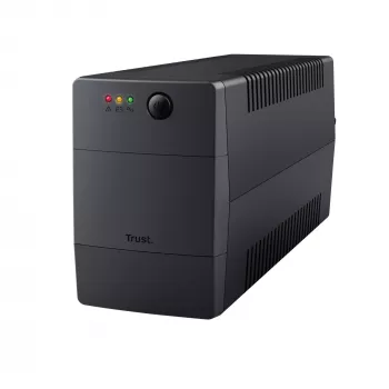 Fonte de alimentação ininterrupta (UPS) Trust Paxxon 0,8 kVA 480 W 2 saídas AC