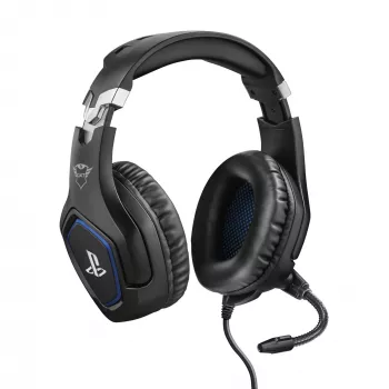 Trust GXT 488 Forze PS4 Headset com fios, arco de cabeça, gaming, preto