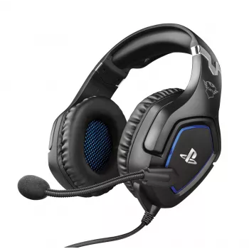 Trust GXT 488 Forze PS4 Headset com fios, arco de cabeça, gaming, preto