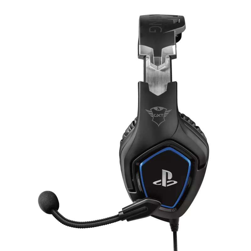 Trust GXT 488 Forze PS4 Headset com fios, arco de cabeça, gaming, preto