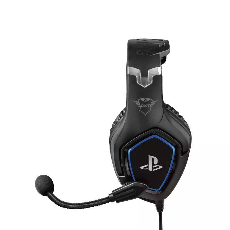 Trust GXT 488 Forze PS4 Headset com fios, arco de cabeça, gaming, preto