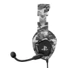 Trust GXT 488 Forze PS4 Headset, com fios, arco de cabeça, gaming, preto, cinzento