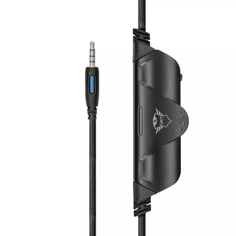 Trust GXT 488 Forze PS4 Headset, com fios, arco de cabeça, gaming, preto, cinzento