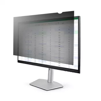 StarTech.com filtro de privacidade para monitor de computador 23,6 polegadas 16:9, película de privacidade antirreflexo com redução de 51 % de luz azul, proteção de ecrã para monitor com ângulo de visão de +/- 30°
