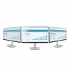 StarTech.com filtro anti-luz azul 24 polegadas 16:9, filtro de ecrã de luz azul para monitor de computador de 24 polegadas, reduz a fadiga ocular, opções de montagem dupla, conforme TAA