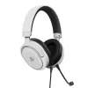 Trust GXT 498 Forta Headset com fios, arco de cabeça, gaming, preto, branco