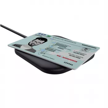 Trust Ceto leitor de cartões inteligentes para interiores USB USB 2.0 preto
