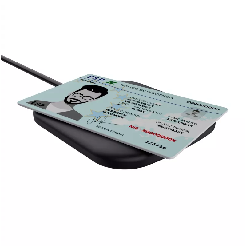 Trust Ceto leitor de cartões inteligentes para interiores USB USB 2.0 preto