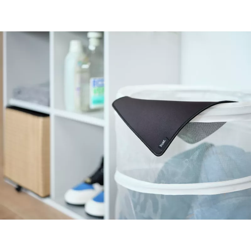 TRUST BOYE tapete de rato - preto, 100% material reciclado