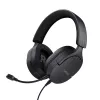 Trust GXT 489 FAYZO Headset com fios, arco de cabeça, gaming, preto