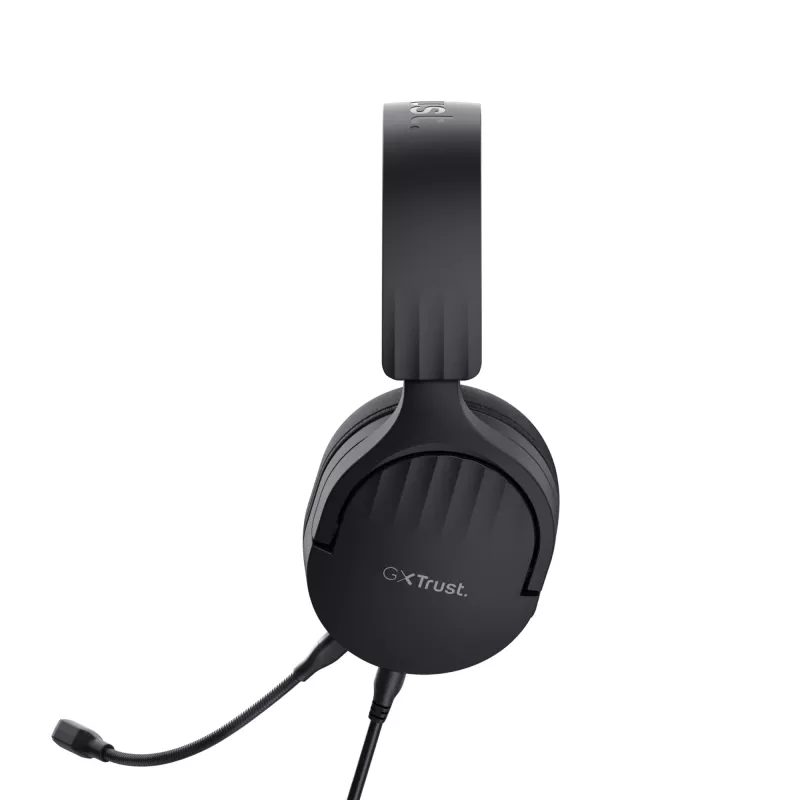 Trust GXT 489 FAYZO Headset com fios, arco de cabeça, gaming, preto
