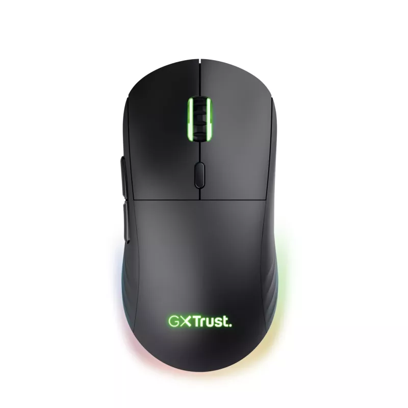 Trust GXT 927 Redex+ Rato gaming, destro, RF sem fios + USB Type-A, laser, 25600 DPI