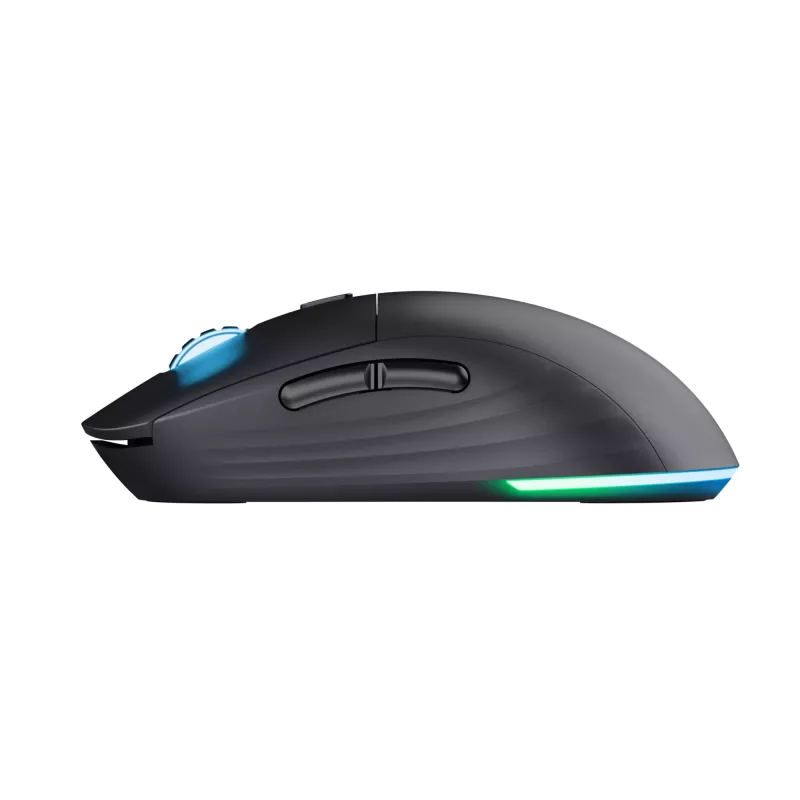 Trust GXT 927 Redex+ Rato gaming, destro, RF sem fios + USB Type-A, laser, 25600 DPI