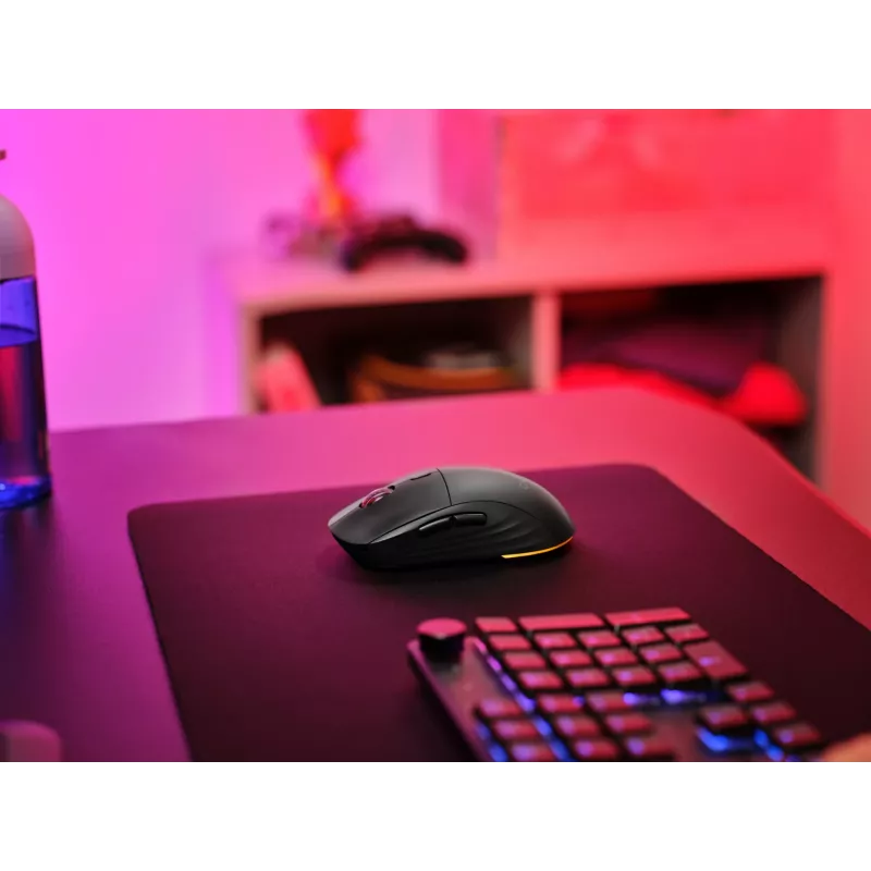 Trust GXT 927 Redex+ Rato gaming, destro, RF sem fios + USB Type-A, laser, 25600 DPI