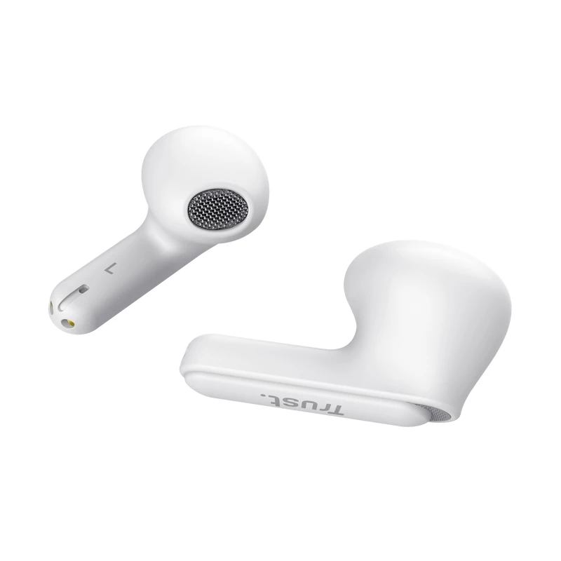 Trust Yavi Headset True Wireless Stereo (TWS) auscultadores in-ear chamadas/música USB Type-C Bluetooth branco
