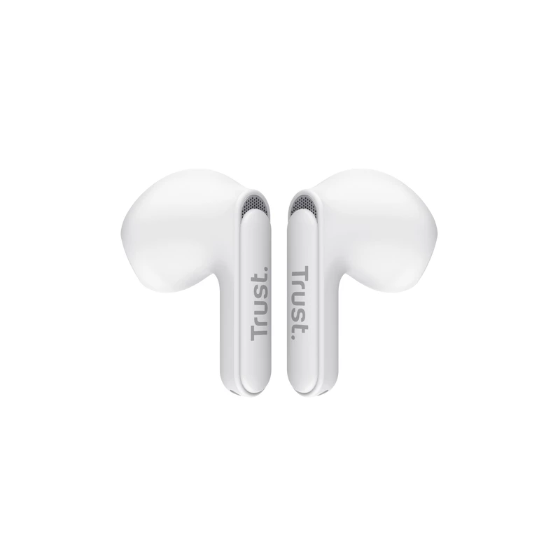 Trust Yavi Headset True Wireless Stereo (TWS) auscultadores in-ear chamadas/música USB Type-C Bluetooth branco
