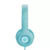 Trust Nouna Headset com fios, arco de cabeça, chamadas/música, ciano