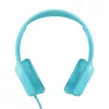 Trust Nouna Headset com fios, arco de cabeça, chamadas/música, ciano