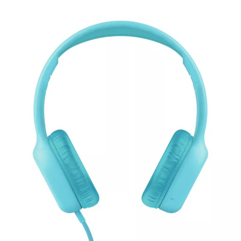 Trust Nouna Headset com fios, arco de cabeça, chamadas/música, ciano
