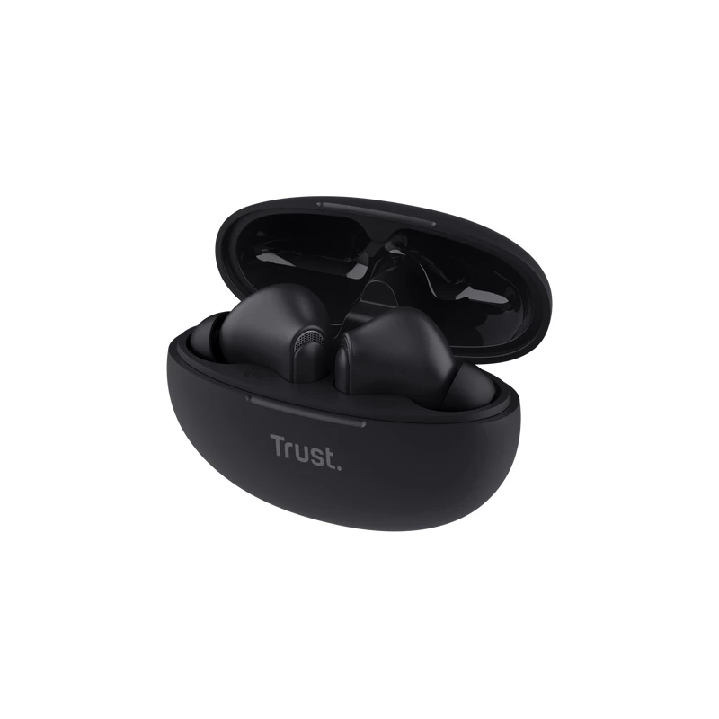 Trust Yavi Headset True Wireless Stereo (TWS) in-ear chamadas/música USB Type-C Bluetooth preto
