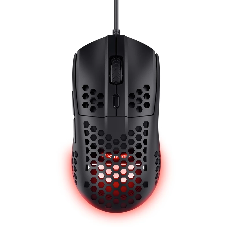 Trust GXT 928 HELOX, destro, ótico, USB Type-A, 6400 DPI, preto