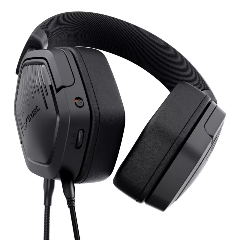 Trust GXT492 Carus Headset com fios, arco de cabeça, gaming, preto
