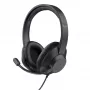 Trust Ayda Max USB Headset com fios, arco de cabeça, escritório/call center, USB Type-C / USB Type-A, preto