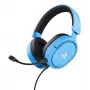 Trust GXT 498B Forta Headset com fios com arco de cabeça gaming azul