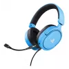 Trust GXT 498B Forta Headset com fios com arco de cabeça gaming azul