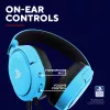 Trust GXT 498B Forta Headset com fios com arco de cabeça gaming azul