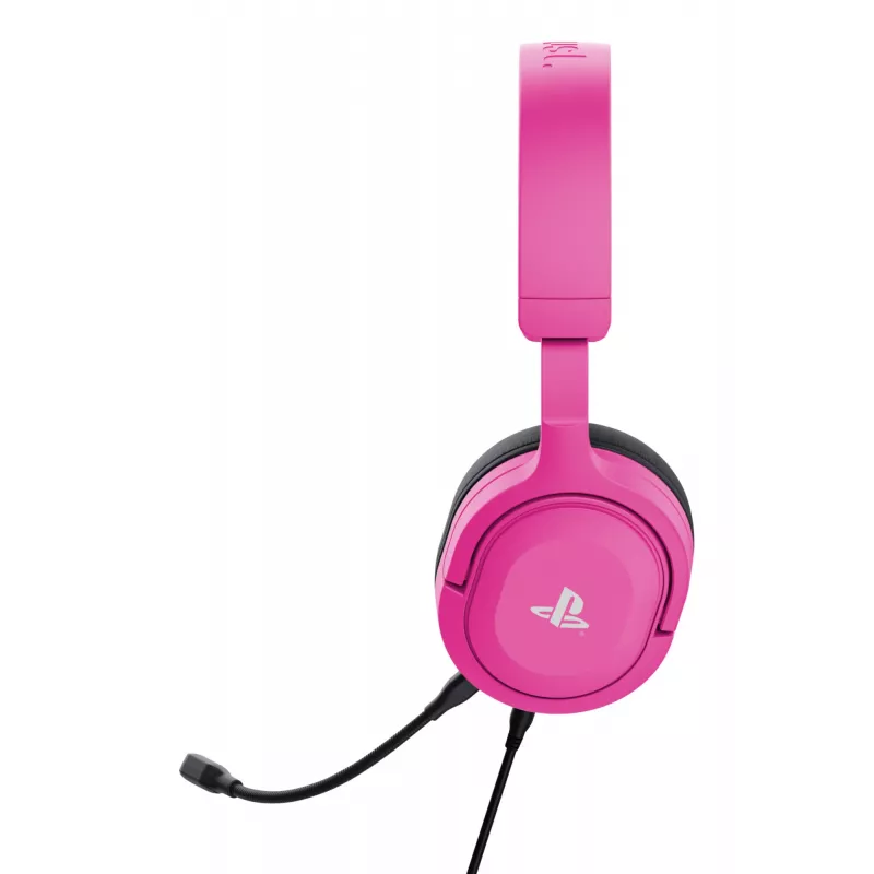 Trust GXT 498P Forta Headset com fios, arco de cabeça, gaming, rosa