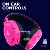 Trust GXT 498P Forta Headset com fios, arco de cabeça, gaming, rosa