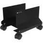 Techly ICA-CS 34 suporte para CPU/PC com rodas, ajustável, metálico, preto