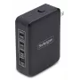 Carregador de parede StarTech.com 140W USB-C, 3x USB-C/1x USB-A, PD 3.1 fonte de alimentação GaN internacional para MacBook/Dell XPS/Inspiron