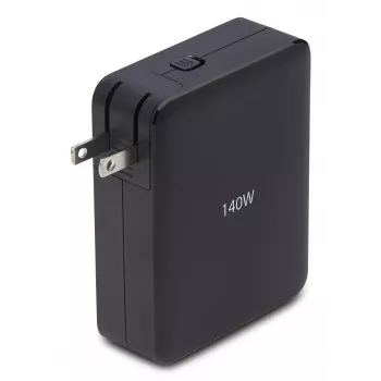 Carregador de parede StarTech.com 140W USB-C, 3x USB-C/1x USB-A, PD 3.1 fonte de alimentação GaN internacional para MacBook/Dell XPS/Inspiron