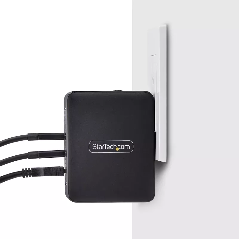 Carregador de parede StarTech.com 140W USB-C, 3x USB-C/1x USB-A, PD 3.1 fonte de alimentação GaN internacional para MacBook/Dell XPS/Inspiron