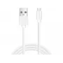 Cabo de sincronização/carregamento Sandberg MicroUSB 1m SAVER, 1 m, Micro-USB A, USB A, branco