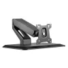 Techly ICA-LCD 35TS suporte de secretária para monitor tátil, 17-32 polegadas, até 10 kg, VESA 75x75/100x100, mola a gás, preto