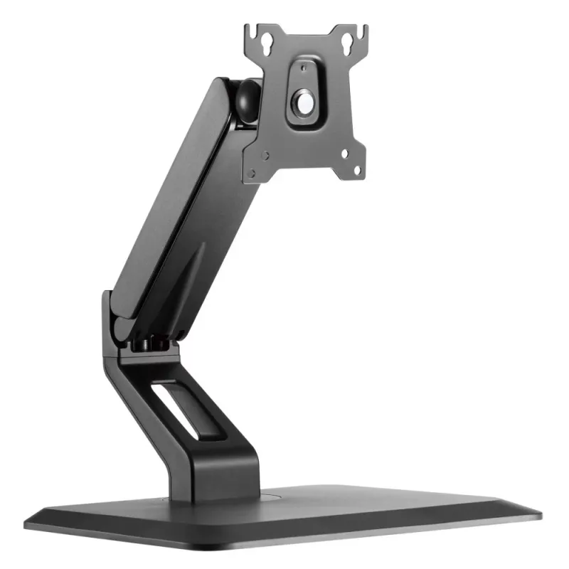 Techly ICA-LCD 35TS suporte de secretária para monitor tátil, 17-32 polegadas, até 10 kg, VESA 75x75/100x100, mola a gás, preto