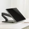 Techly ICA-LCD 35TS suporte de secretária para monitor tátil, 17-32 polegadas, até 10 kg, VESA 75x75/100x100, mola a gás, preto